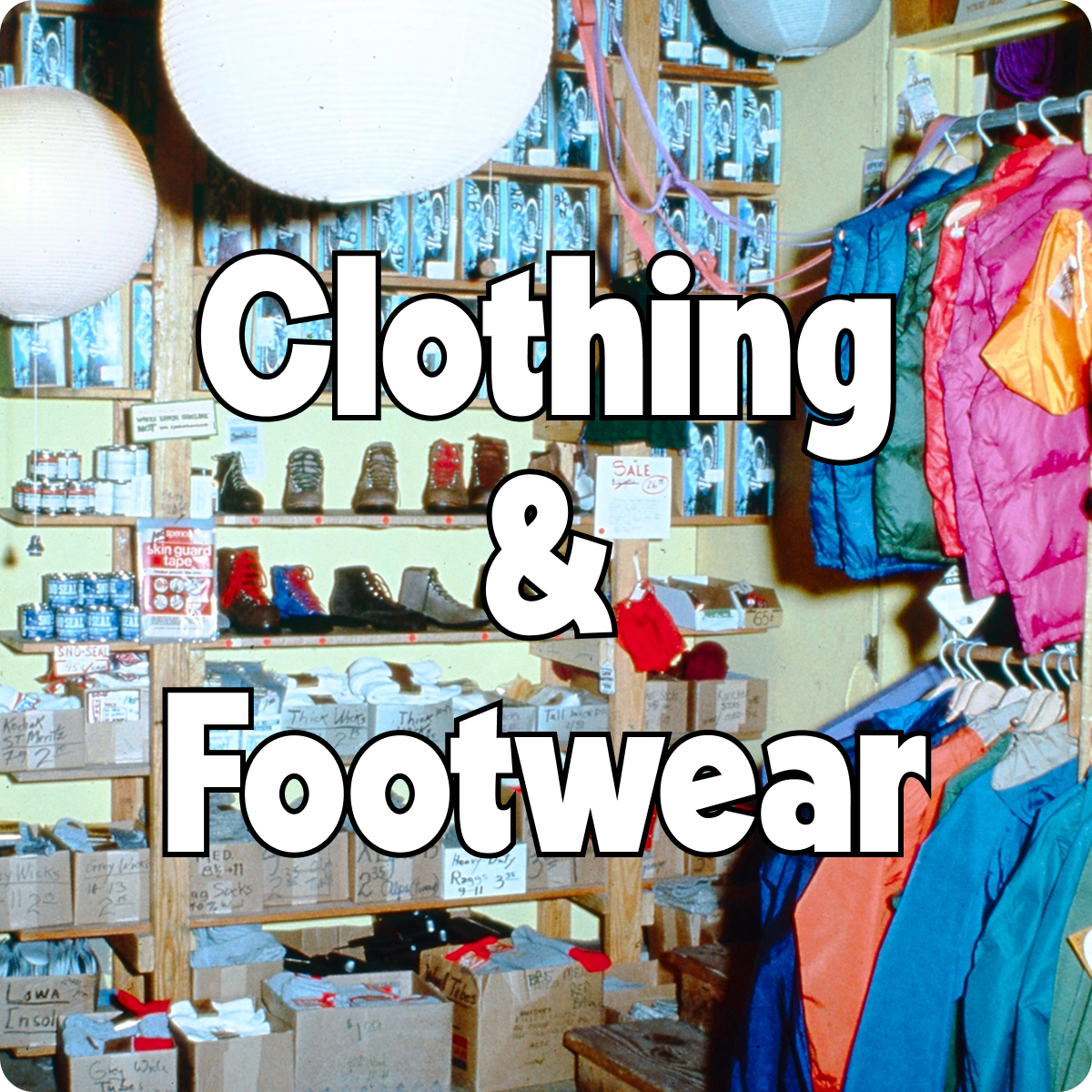 About Us - Clothing & Footwear